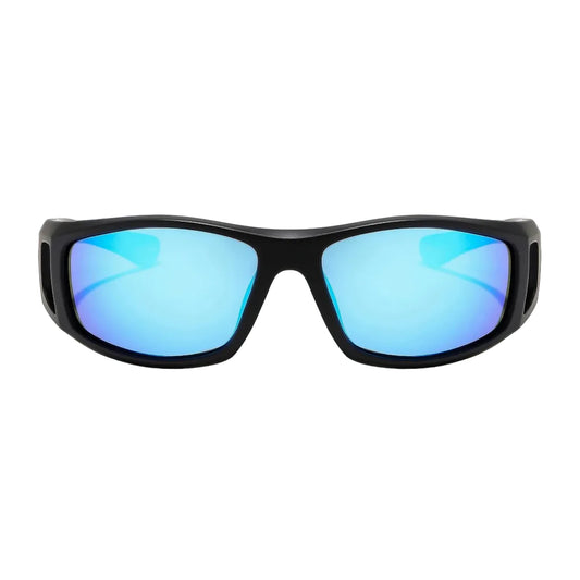 Ritual Vision Dragster Matte Black / Blue Refl Polarized