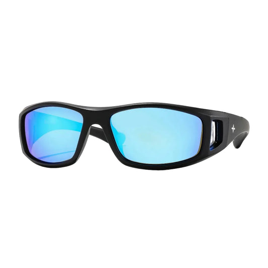 Ritual Vision Dragster Matte Black / Blue Refl Polarized