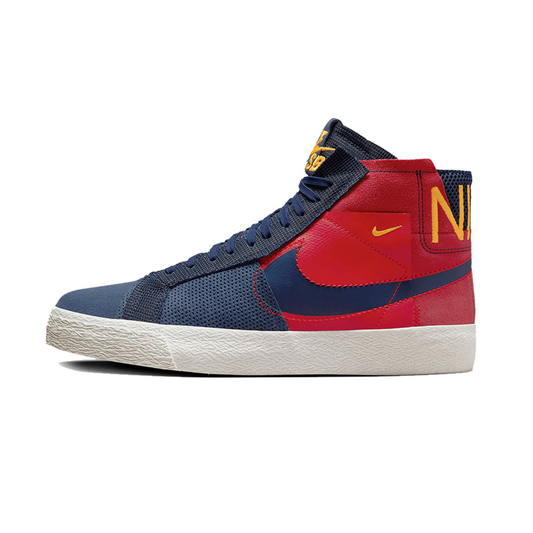 Nike SB Zoom Blazer Mid Premium Red/Navy/Gold