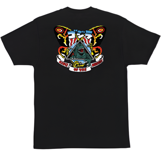 Santa Cruz Natas Mothra Heavyweight Tee Black