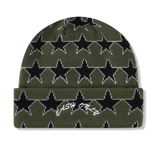 Cash Only Star Beanie