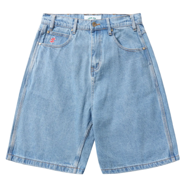 Cash Only Logo Denim Shorts