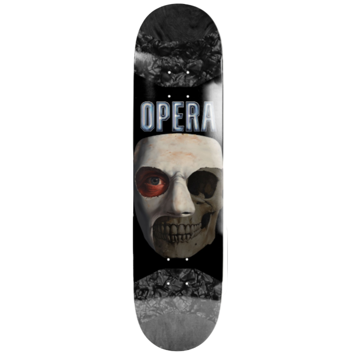 Opera Skateboards Skull Mask EX7 Pop Slick Deck