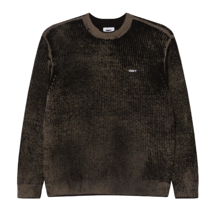 Obey Spray Effect Sweater
