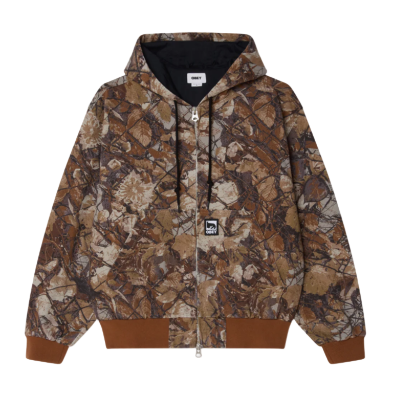 Obey Glen Zip Up Jacket