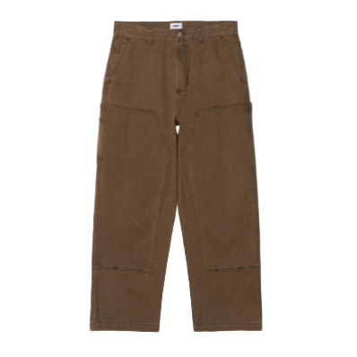 Obey Bigwig Denim Carpenter Pant Brown