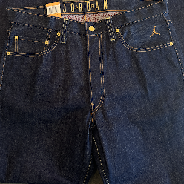 Jordan X Levis Selvedge Denim RARE !!!!
