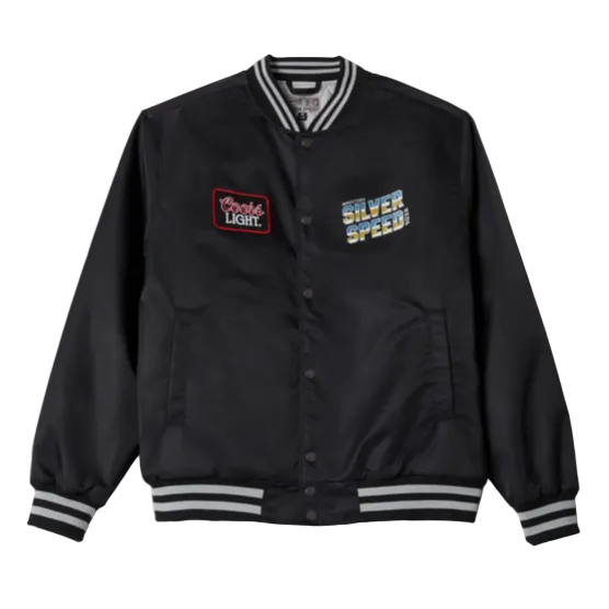 Brixton x Coors Light Silver Speed Shop Jacket