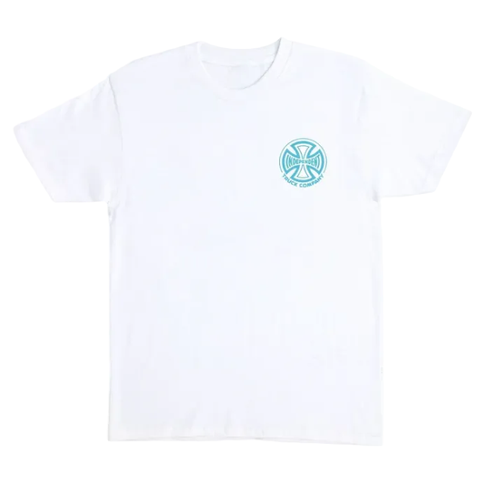 Independent Legacy Tee White/Blue