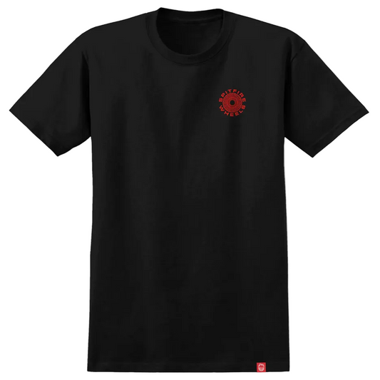 Spitfire Wheels Shirt Classic 87 Swirl Fill Black/Red/White