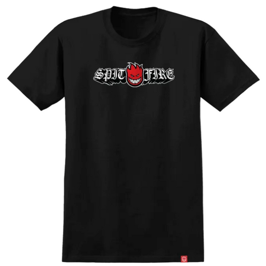 Spitfire Old E Drop Bighead S/S Tee (BLK/WHT)