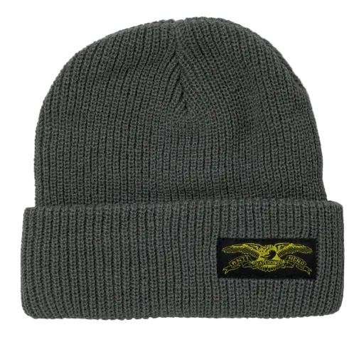 Anti Hero Skateboards Beanie Hecho Por Skateboarding Cuff Yellow/Orange