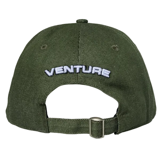 Venture Trucks Hat Retro V Strapback Olive Denim