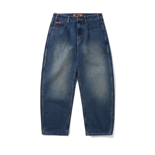 Butter Goods Baggy Distressed Indigo Denim Jeans