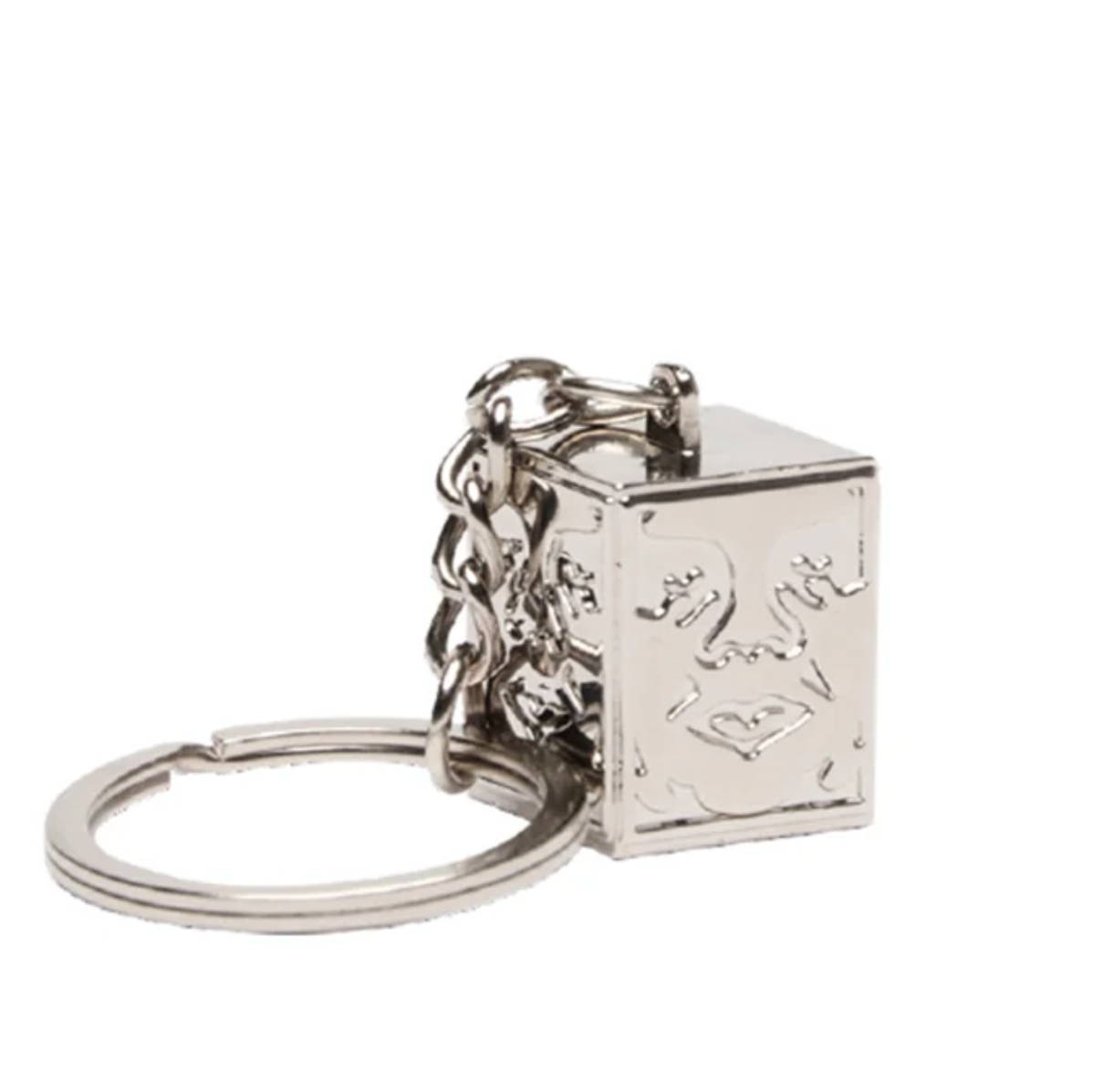 Obey Icon Face Cube Key Chain