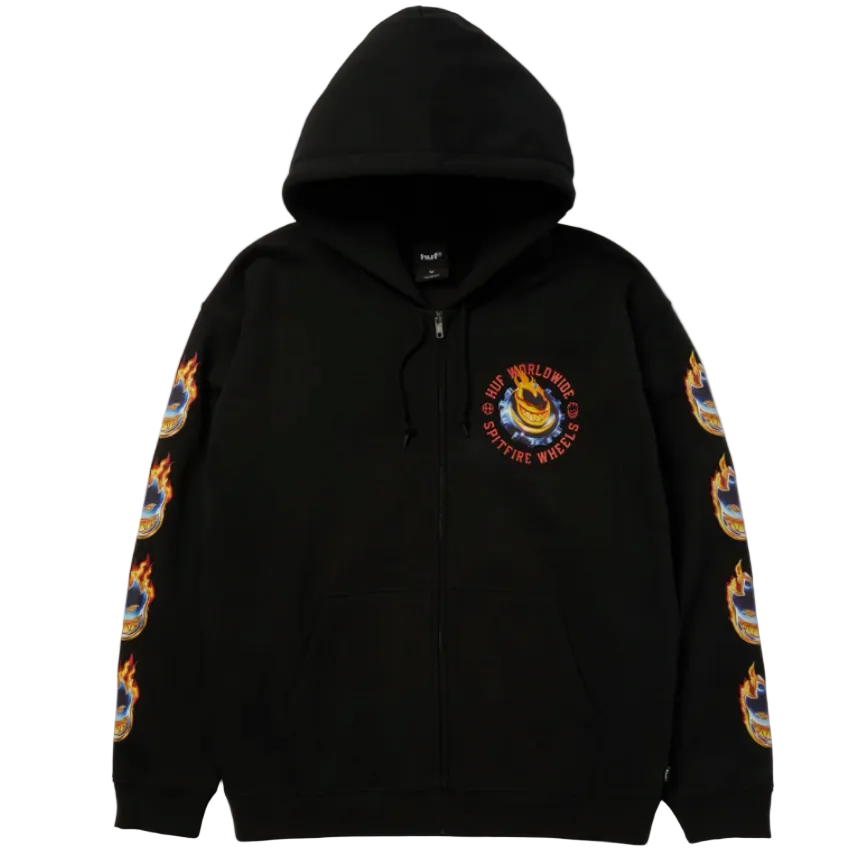 Huf x Spitfire Chrome Head Hoodie