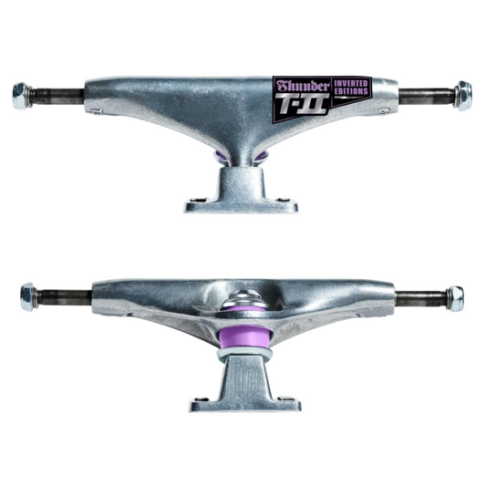 Thunder Skateboard Trucks T-II Team Inverted Edition Silver
