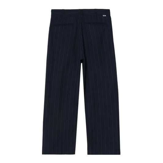 Obey Dean stripe pleated pant