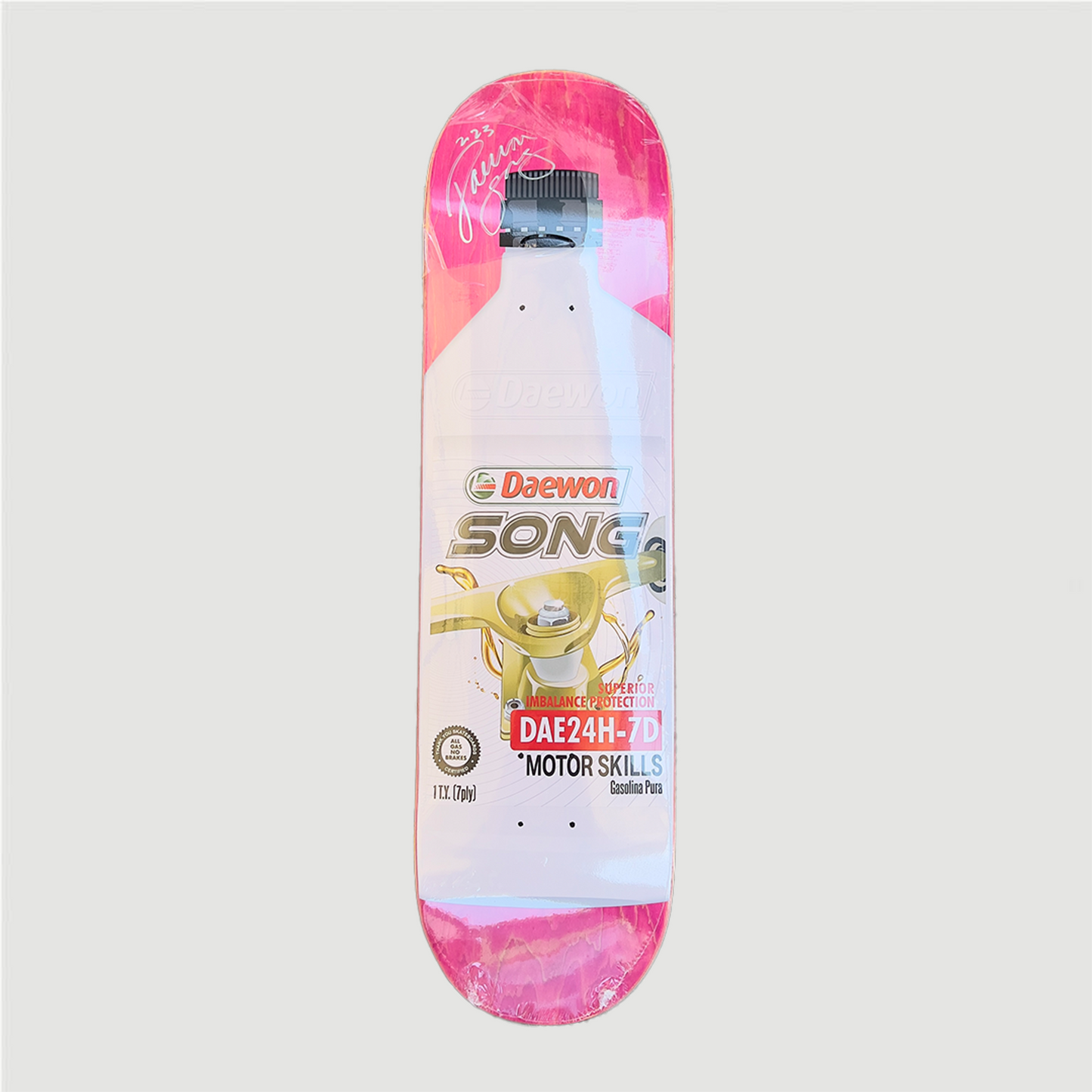 Thank You Daewon Song Oil Deck 8.25 - Autographed