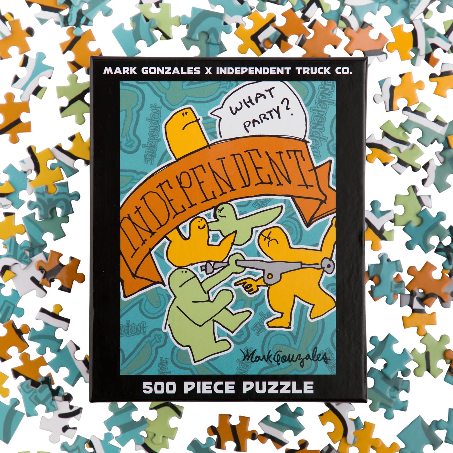 Mark Gonzales X Independent trucks 500 piece puzzle