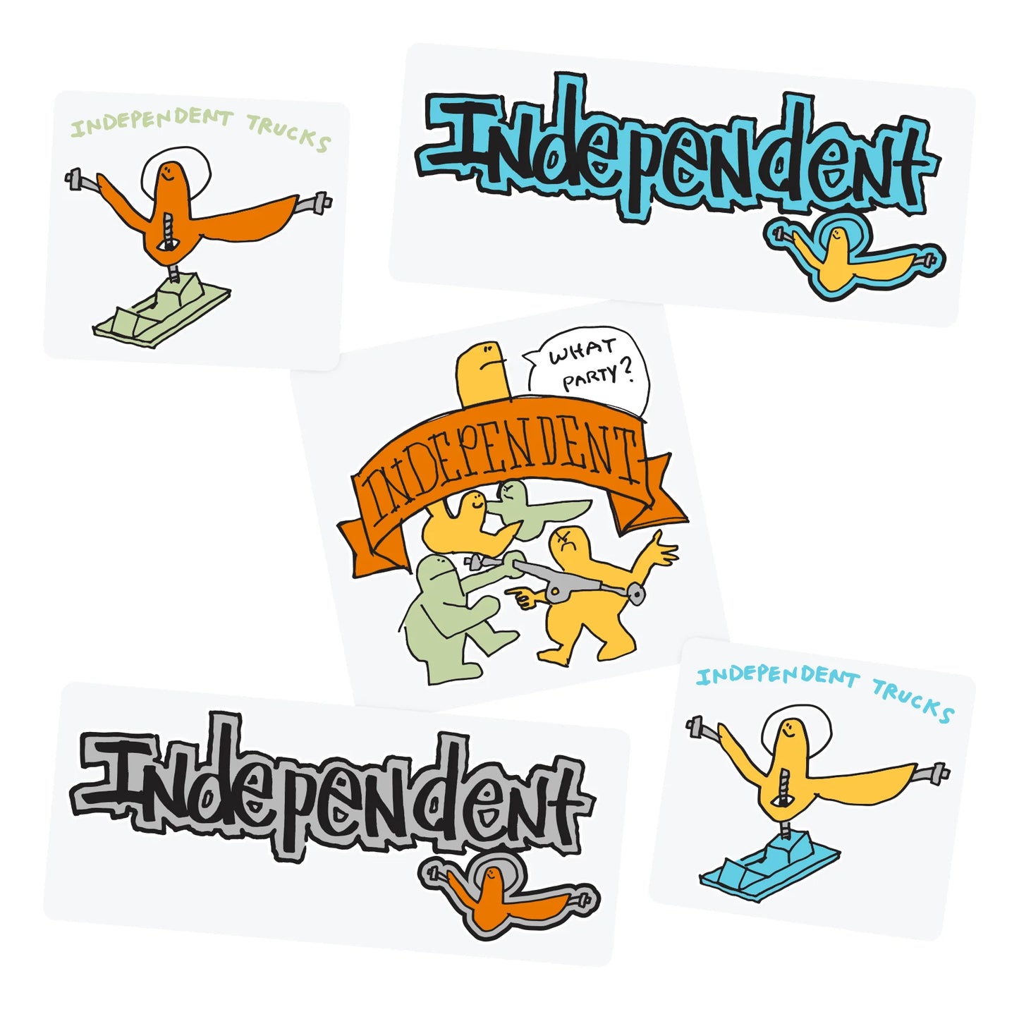 Mark Gonzales X Independent Hanger Sticker Pack