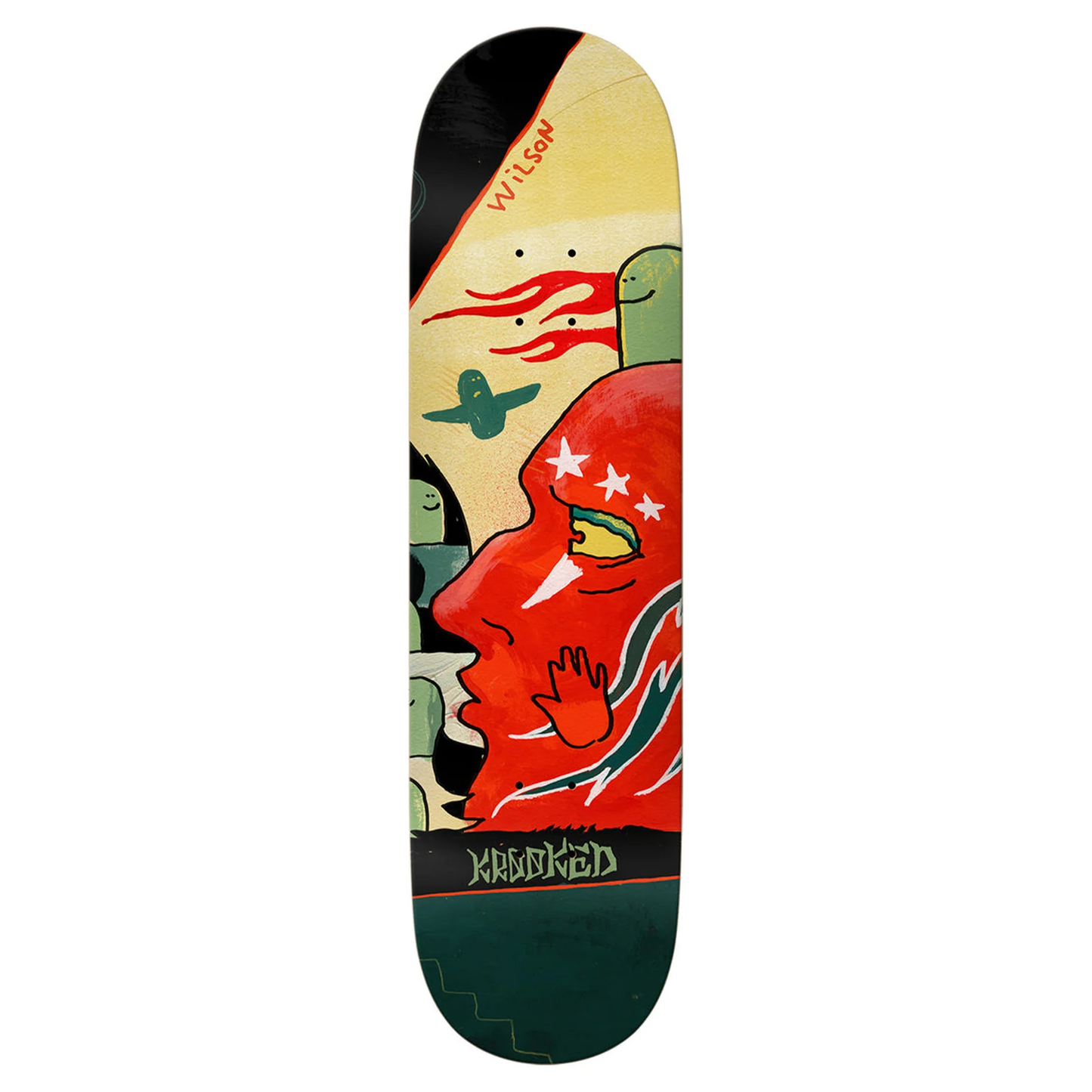 Krooked Wilson Three Star Deck 8.5