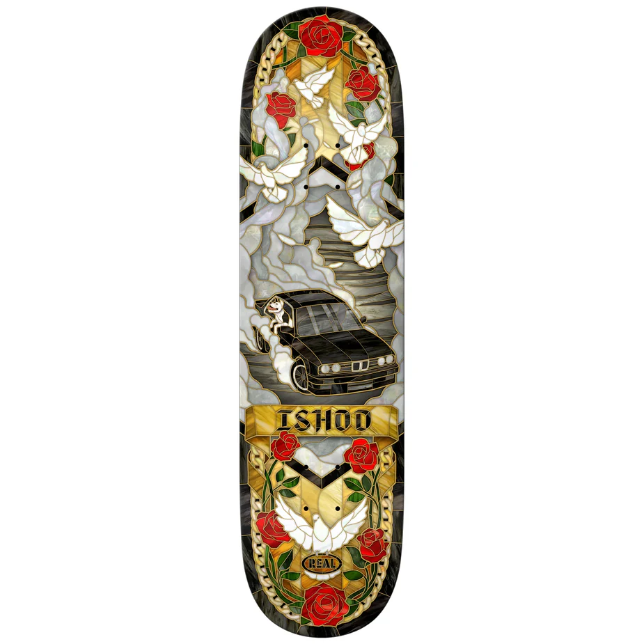 Real Ishod Cathedral Twin Tail Skateboard Deck  8.50