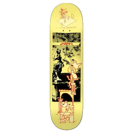 Krooked Narvaez Sculp Gard Deck 8.38