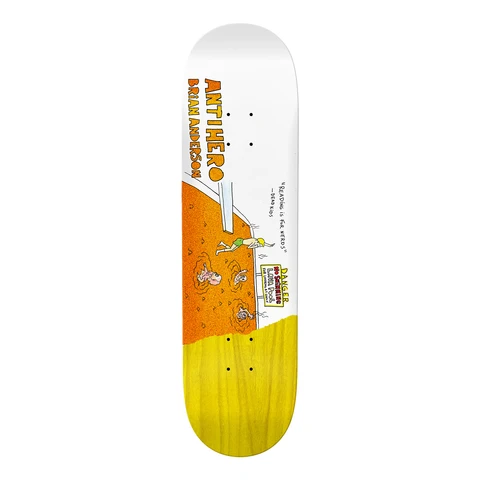 Antihero Brian Anderson Porous Walker Round 3 Deck 8.75