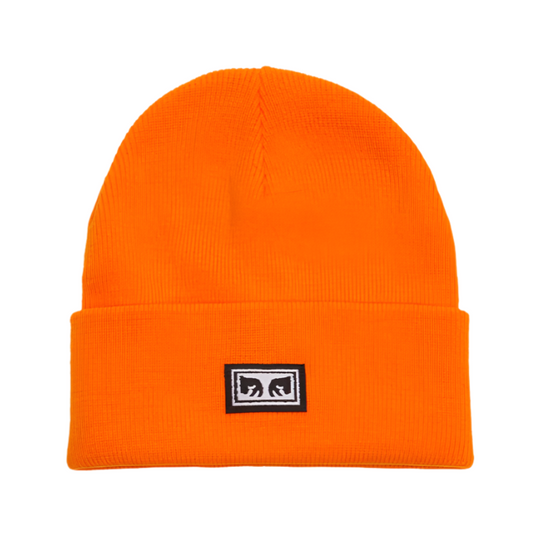 Obey Icon Eyes Beanie Bright Marigold