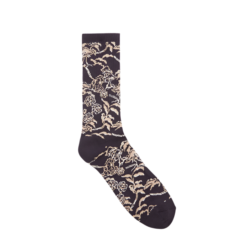 Obey Mushroom Socks Dark Navy