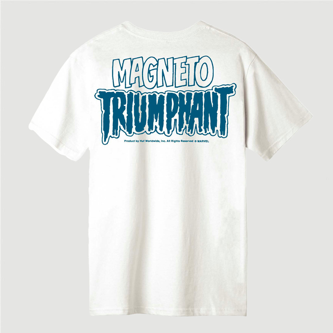 Huf Magneto Triumphant S/S Tee White