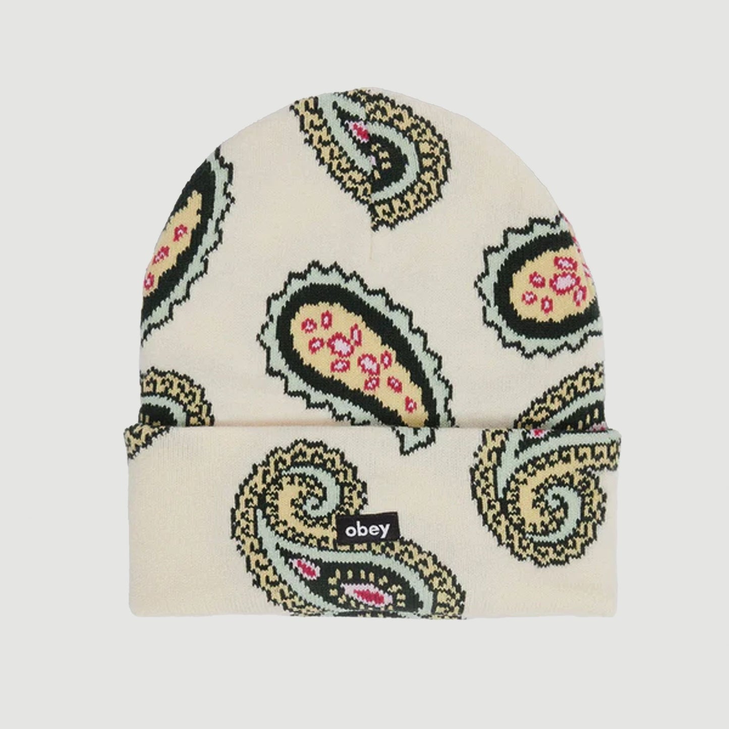 Obey Paisley Beanie Multicolor