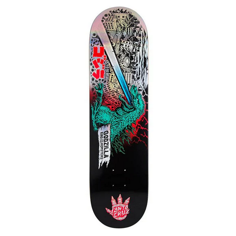 Santa Cruz Godzilla O'Brien Reaper Deck 8.25