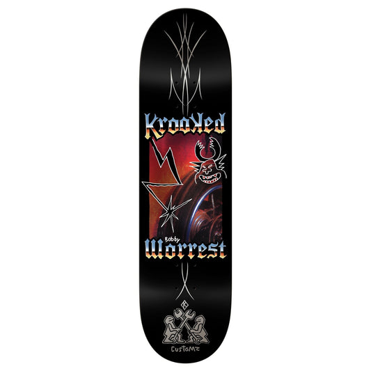 Krooked Deck Worrest Chrome Zone 8.3 Twin Tail Slick