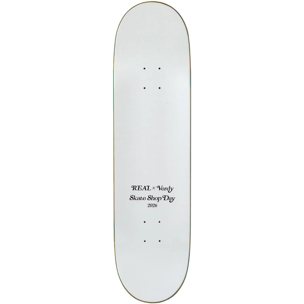Real Skateshop Day 2026 Verdy Oval Deck