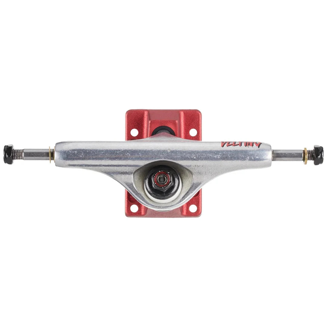 Independent Stage 11 Hollow Delfino Pro Trucks Silver/Red