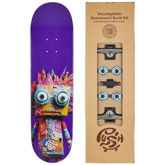 Push Big Rag Doll Incomplete Skateboard 