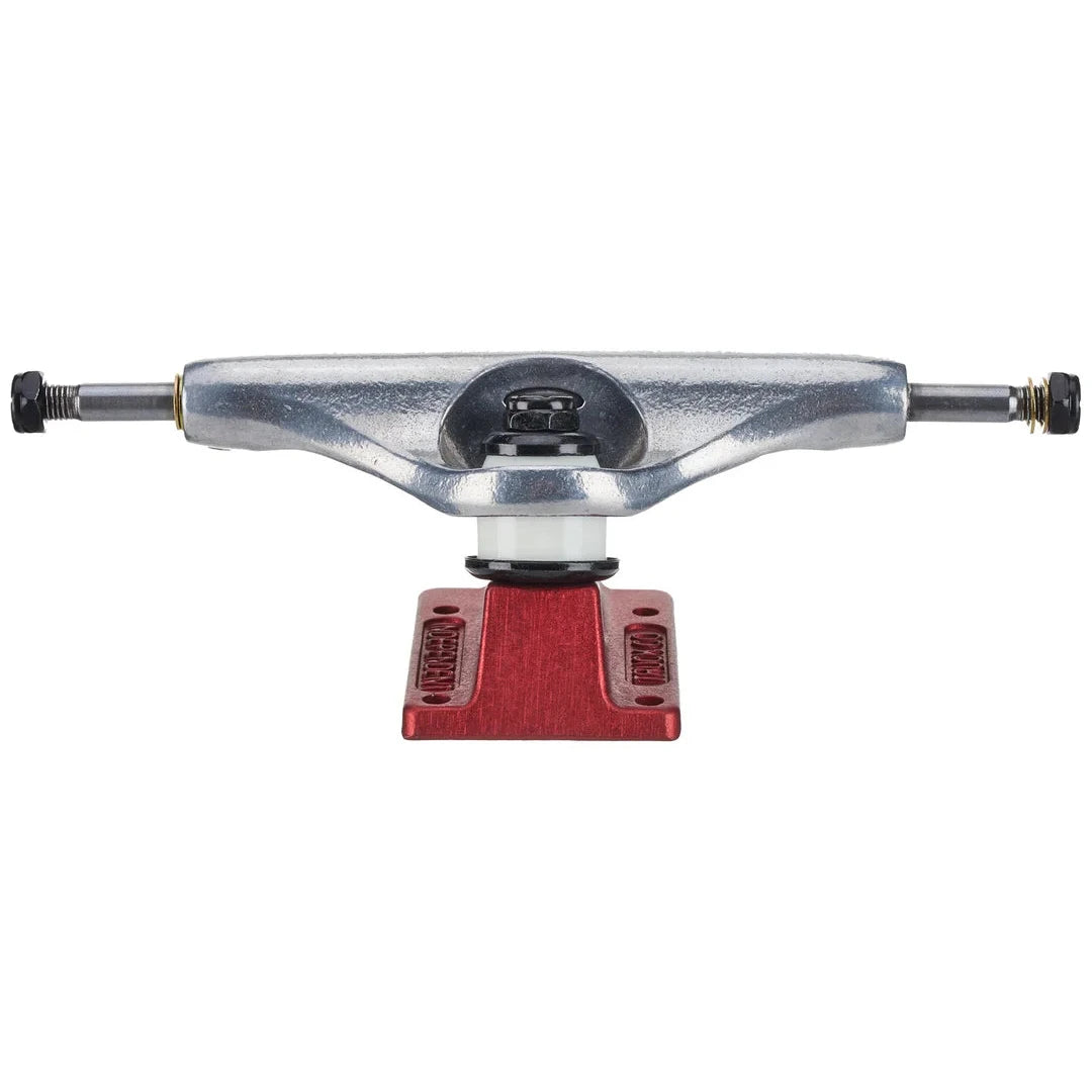 Independent Stage 11 Hollow Delfino Pro Trucks Silver/Red