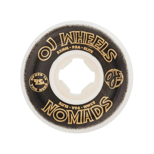 OJ Elite Nomads 95a Skateboard Wheels 54mm