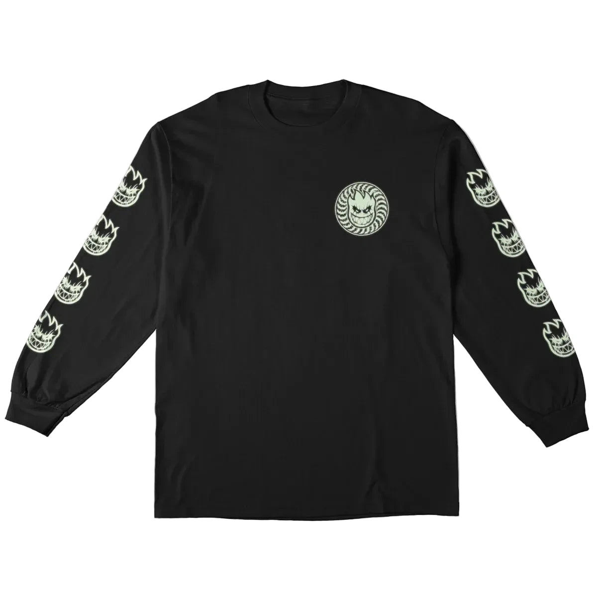 Spitfire Deathmask Glow In The Dark L/S