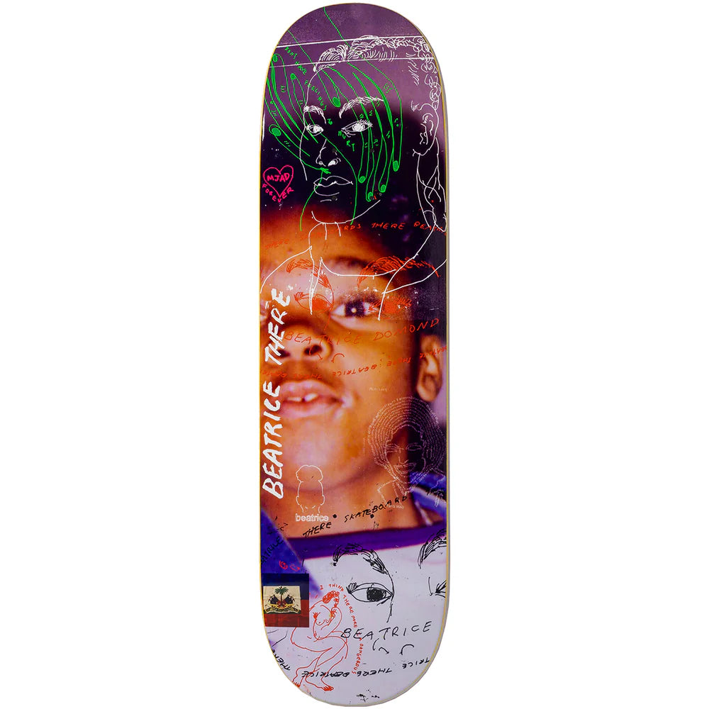 There Skateshop Day 2026 Beatrice Domond Guest Fade Deck 8.25