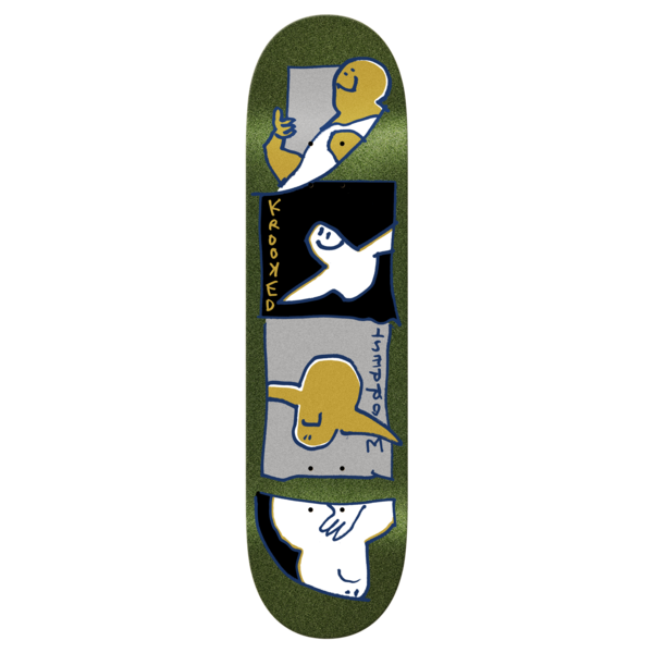 krooked Worrest Gold Burn SLK 8.3 Deck