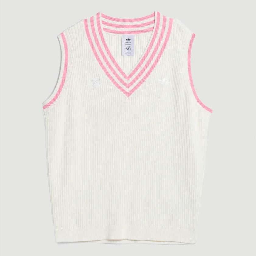 Adidas Maxallure Sweater Vest Chalk White/Bliss Pink
