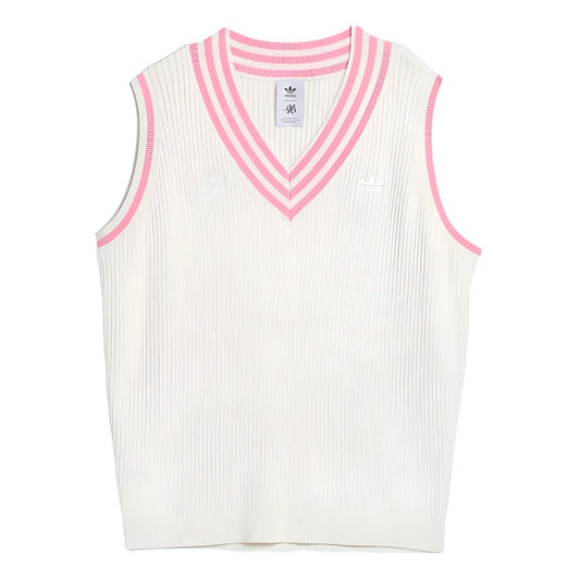 Adidas Maxallure Sweater Vest Chalk White/Bliss Pink