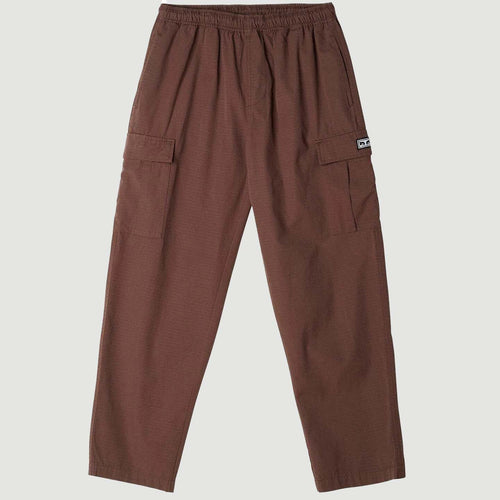 Obey Easy Ripstop Cargo Pant Dark Brown
