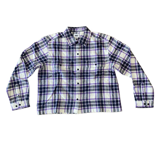 Obey Womens Camille Flannel Shirt