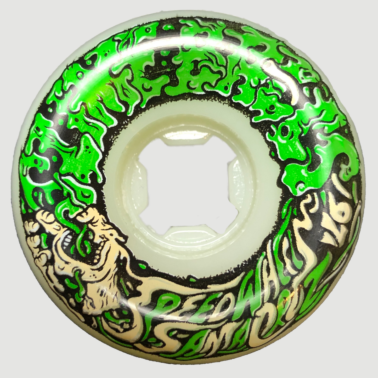 Slime Balls Vomit Mini White Green 97D Wheels 54mm